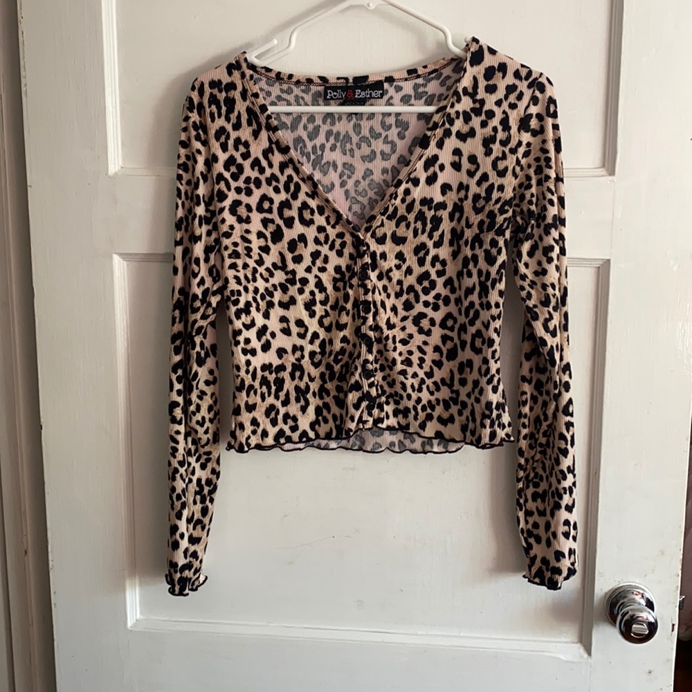 Cheetah print top